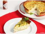 Quiche au crabe et au cumin