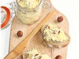 Rillettes de St Jacques, noisettes et curry