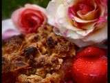 Crumble fraises - pommes