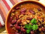 Chili con carne super savoureux