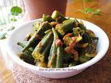 Okras sautés aux épices (bhindi bhaji)