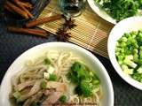 Pho gà (bouillon pho comme au Vietnam)