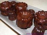 Cannelés au chocolat