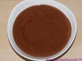 Sauce au chocolat onctueuse