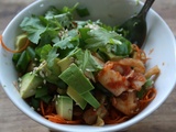 Salade au kimchi