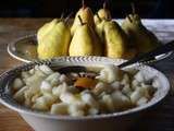  Soupe  épicée à la poire