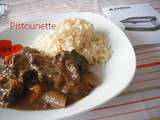 Boeuf Bourguignon ( mijoteuse )