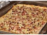 Flammenkueche : tarte flambée alsacienne