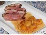 Magrets de canard aux mirabelles