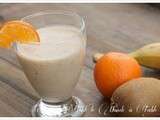 Milk shake banane kiwi mandarine