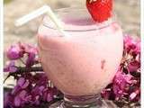 Milk shake fraise