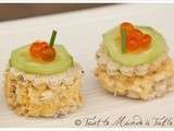 Mini sandwichs au crabe