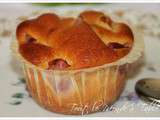 Muffins aux nectarines jaunes