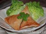 Samosas au saumon