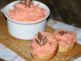 Tartinade de saumon fumé au mascarpone et à l'aneth