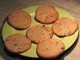 Cookies au beurre de cacahuète et pépites de chocolat