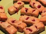 Financiers à la framboise