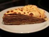 Gâteau de crêpes au chocolat