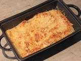 Gratin chou fleur et thon