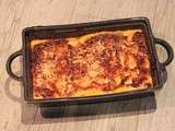 Lasagnes végétariennes au potiron et au roquefort