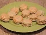 Macarons sucrés salés: chèvre miel