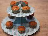 Muffins au chocolat blanc et speculoos