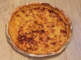 Quiche au thon saumon et curry