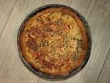 Quiche aux lentilles et blancs de dinde