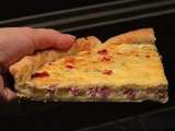 Quiche lorraine version courgette