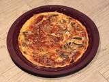 Quiche roquefort champignons de Paris