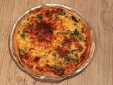 Quiche saumon fumé épinards