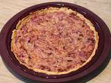 Tarte à l'oignon rouge - Tour en cuisine n°384