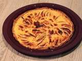 Tarte aux pommes à la Danette à la vanille - Tour en cuisine n°313