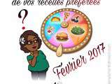 Top 5 de vos recettes préférées /Février 2017