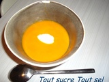 Soupe au potimarron