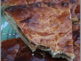 Galette des rois aux pommes caramélisées et à la crème d'amandes