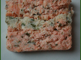 Terrine de poissons (saumon & merlan)