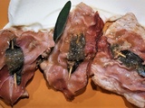 Saltimbocca alla romana et mousseline de chou-fleur