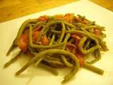 Haricots verts à la tomate