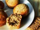 Muffins banane et spéculoos