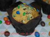 Muffins américains m&m’s