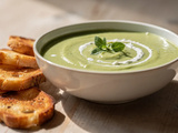 Soupe courgette Kiri : recette veloutée facile et douce