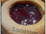 Lunettes à la confiture de groseille