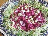 Puréed beets with yogurt and za'atar (Mousse de betteraves au yaourt et zaatar)