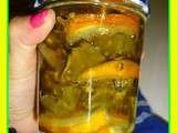 Confiture de tomates vertes et citron