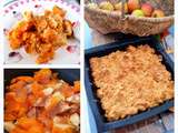 Crumble d'automne Pomme, coing et butternut