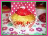 Muffin au citron et fraise