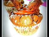 Muffins papillons au chocolat