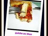 Quiche au thon