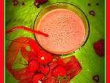 Smoothie fraise du jardin